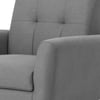 Monza Grey Fabric Chair