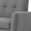 Monza Grey Fabric 2 Seater Sofa