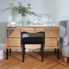 Palermo Mirrored 4 Drawer Dressing Table