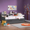 Grace Grey Wooden Day Bed with Guest Bed Trundle