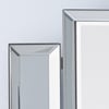 Soprano Glass Folding Dressing Table Mirror - 65 cm x 50 cm