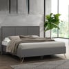 Arlo Charcoal Wooden Bed
