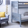 Atlantis Grey Wooden Triple Sleeper Bed Frame