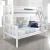 Atlantis White Finish Solid Pine Wooden Triple Sleeper Bunk Bed