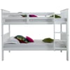 Atlantis White Finish Solid Pine Wooden Bunk Bed