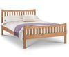 Bergamo Solid Oak Wooden Bed