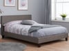 Berlin Grey Fabric Bed