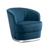 Cleo Blue Fabric Chair