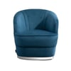Cleo Blue Fabric Chair
