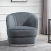 Cleo Grey Fabric Chair