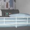 Domino Grey Wooden and Metal Kids Storage Bunk Bed