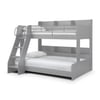 Domino Light Grey Wooden Triple Sleeper Bunk Bed