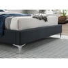 Finn Charcoal Fabric Bed