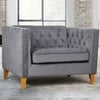 Florence Grey Snuggle Chair