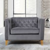 Florence Grey Snuggle Chair