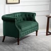 Freya Green Fabric 2 Seater Sofa