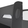 Galaxy Grey Wooden Gaming High Sleeper Frame - 3ft Single