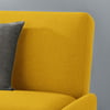 Gaudi Mustard Fabric Sofa Bed