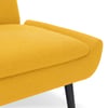 Gaudi Mustard Fabric Sofa Bed