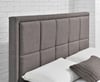 Hannover Grey Fabric Ottoman Storage Bed