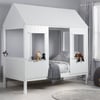 Hedwig White Wooden Treehouse Bed