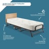 Jay-Be Crown Premier Folding Bed with Deep Sprung Mattress - 2ft6 Small Single