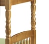Lincoln Antique Solid Pine Wooden Bunk Bed