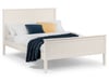 Maine White Wooden Bed