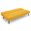 Miro Mustard Fabric Sofa Bed