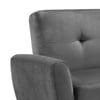 Monza Dark Grey 3 Seater Sofa
