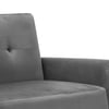Monza Dark Grey 3 Seater Sofa