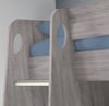 Nebula Grey Oak Wooden Gaming High Sleeper Bed