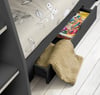 Orion Anthracite Wooden Storage Bunk Bed