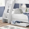 Orion White Wooden Storage Triple Sleeper Bunk Bed