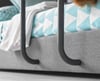 Saturn Grey Fabric Bunk Bed