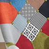 Sloane Multi-Coloured Patchwork Fabric Chair