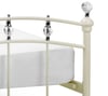 Sophie Stone White Metal Bed