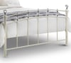 Sophie Stone White Metal Bed