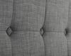 Sorrento Slate Grey Fabric Bed