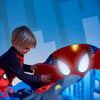 Spiderman Toddler 2 Drawer Storage Bed with Light Up Eyes