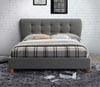 Stockholm Grey Fabric Bed