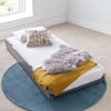 Tyler Grey Wooden Trundle Guest Bed