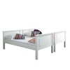Vancouver White Finish Solid Pine Wooden Bunk Bed