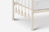 Versailles Stone White Metal Guest Day Bed - 3ft Single