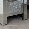 Vienna Mirrored 2 Drawer Bedside Table