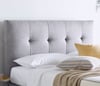 Walkworth Light Grey Fabric Ottoman Storage Bed