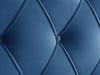 Woodbury Blue Velvet Fabric 4 Drawer Storage Bed 