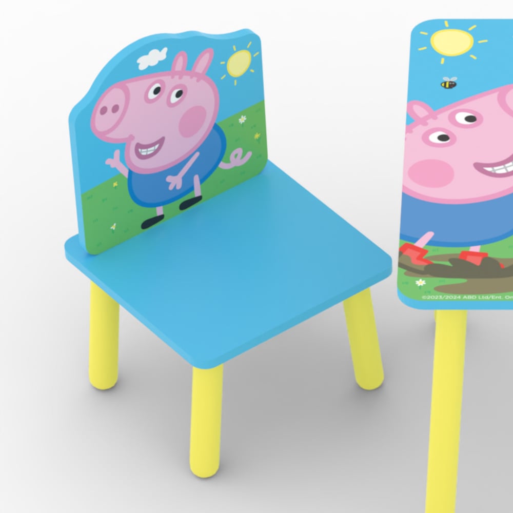 Peppa Pig Table and 2 Chairs