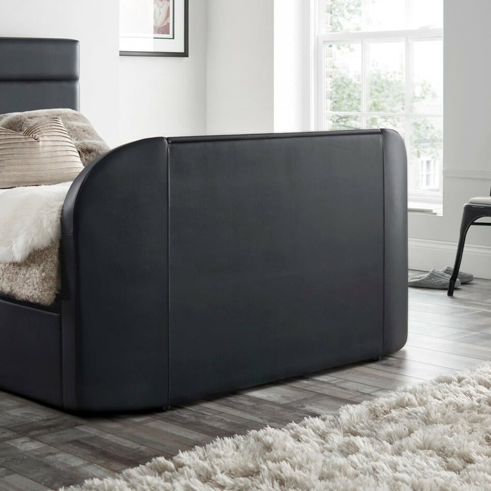 Annecy storage media double sales tv bed frame