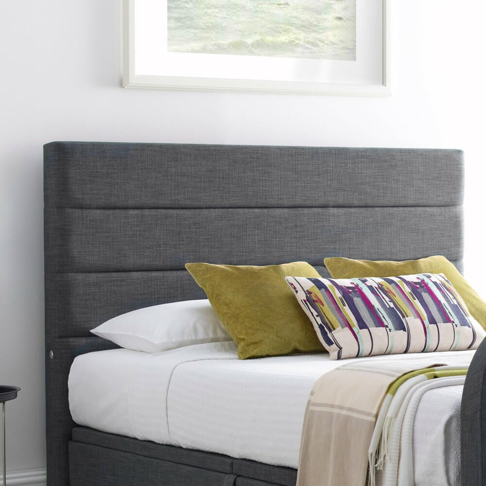 Annecy storage media double tv bed frame sale